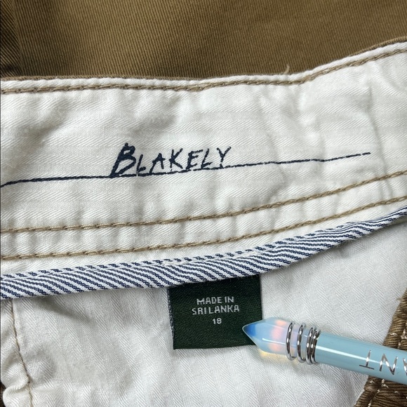 Eddie Bauer Women’s Brown Shorts Blakely Fit Sz 18 - Picture 7 of 8